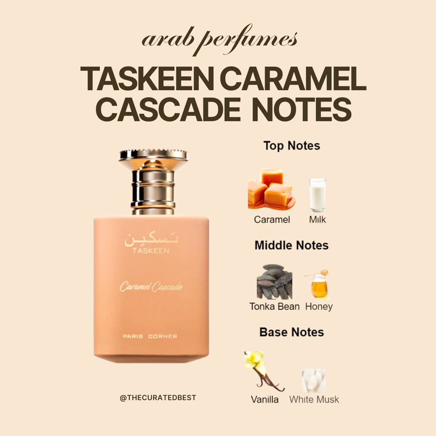 Taskeen Caramel Cascade - Image 2